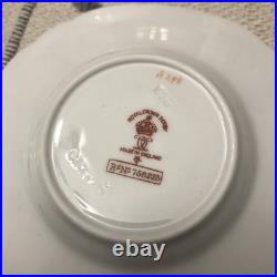 Rare Set 4 Royal Crown Derby DOG Demitasse Cups Saucers Artist Signed Stunning 3