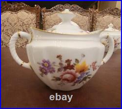 Rare! Vintage Royal Crown Derby China XLI Derby Poises Pattern Tea Set 32 Pcs