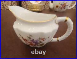 Rare! Vintage Royal Crown Derby China XLI Derby Poises Pattern Tea Set 32 Pcs