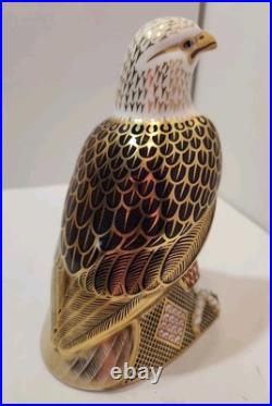Rare Vtg Royal Crown Derby Signature Edition Gumps Eagle 49/100 Hugh Gibson