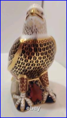 Rare Vtg Royal Crown Derby Signature Edition Gumps Eagle 49/100 Hugh Gibson