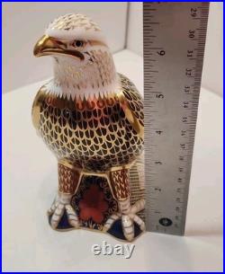 Rare Vtg Royal Crown Derby Signature Edition Gumps Eagle 49/100 Hugh Gibson
