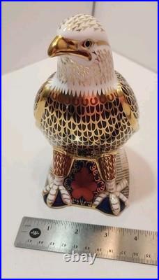 Rare Vtg Royal Crown Derby Signature Edition Gumps Eagle 49/100 Hugh Gibson