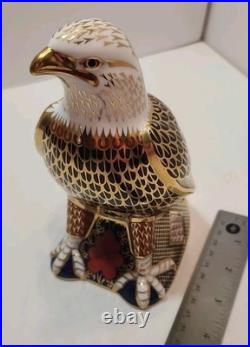 Rare Vtg Royal Crown Derby Signature Edition Gumps Eagle 49/100 Hugh Gibson