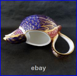 Retired ROYAL CROWN DERBY 3 Piece QUAIL Game Bird TEA SET Teapot Creamer Sugar