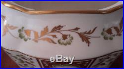 Royal Crown DERBY PANEL GREEN 5 Cup Tea Pot Teapot A1237 English Gold Porcelain
