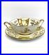 Royal-Crown-DERBY-PANEL-GREEN-Cream-Soup-Bowl-Saucer-Underplate-A1237-England-01-qm