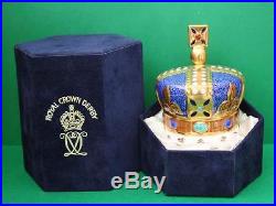 Royal Crown Derby 100th Anniversary Commemorative Crown First Quality Boxed