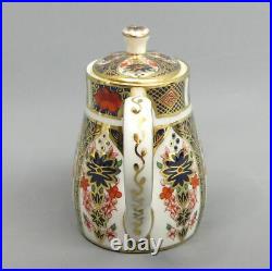 Royal Crown Derby 1128 Imari 1st Quality Miniature China Teapot