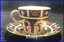Royal Crown Derby 1128 Imari Pattern Cup And Saucer