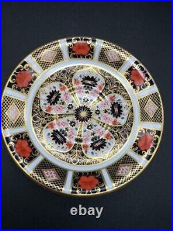 Royal Crown Derby 1128 Old Imari 4 Piece Dinner Setting MINT