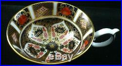 Royal Crown Derby 1128 Old Imari Elizabeth Footed Cup & Saucer Ist Quality