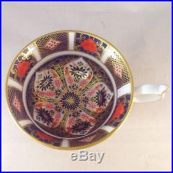 Royal Crown Derby 1128 Old Imari Elizabeth Footed Cup and Saucer Excellent