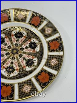 Royal Crown Derby 1128 Old Imari Pattern 8 1/2 Inch Sandwich Plates Various Date