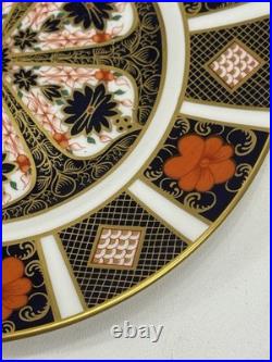 Royal Crown Derby 1128 Old Imari Pattern 8 1/2 Inch Sandwich Plates Various Date