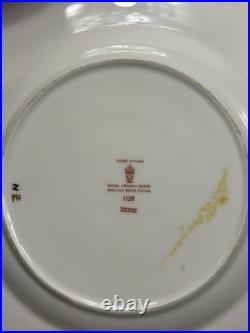 Royal Crown Derby 1128 Old Imari Pattern 8 1/2 Inch Sandwich Plates Various Date