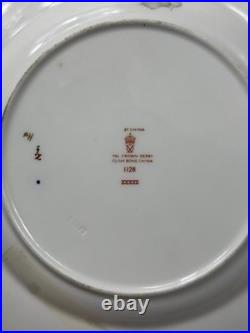 Royal Crown Derby 1128 Old Imari Pattern 8 1/2 Inch Sandwich Plates Various Date