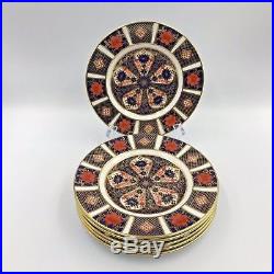 Royal Crown Derby 1128 Old Imari Side / Tea Plates 6.25 1st Quality Set Of 6