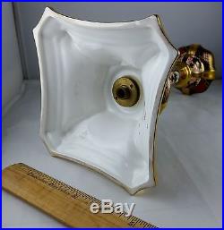 Royal Crown Derby 1128 Old Imari Tall Candlestick #1 1st Quality XXXIII Super