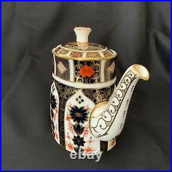 Royal Crown Derby 1128 Old Imari Tea Pot Teapot MINT Lot D