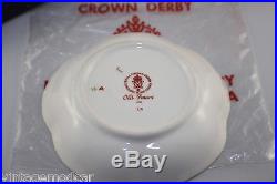 Royal Crown Derby 1128 Old Imari Tray 5 Petal Design + Original Box, Mint