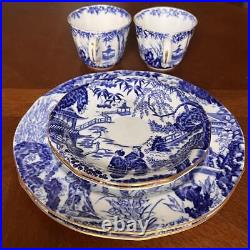 Royal Crown Derby #12 British Antique Mikado Trio Pair