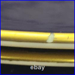 Royal Crown Derby 12 Inch Cobalt Band Charger Plates Set of 8