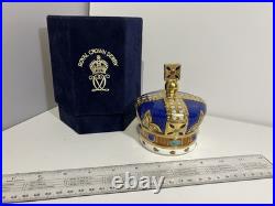 Royal Crown Derby 1990 Centennial Crown with original box