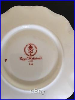 Royal Crown Derby 1st Quality Antoinette Tea Cup & Saucer