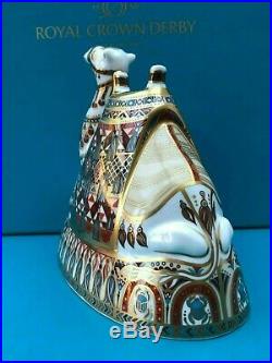 Royal Crown Derby 1st Quality Harrods Ltd Edition Imari 1128 Camel Paperweight