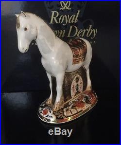 Royal Crown Derby 1st Quality Limited Edition Appleby Mare Horse Paperweight