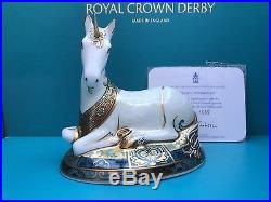 Royal Crown Derby 1st Quality Limited Edition Millennium Unicorn Paperweight