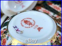 Royal Crown Derby 1st Quality Old Imari 1128 Miniature Teaset
