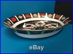 Royal Crown Derby 1st Quality Old Imari 1128 Open Vegetable Dish