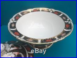 Royal Crown Derby 1st Quality Old Imari 1128 Sauce Tureen