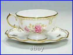 Royal Crown Derby #2 Pinkston Rose Teacup Saucer