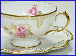 Royal Crown Derby #2 Pinkston Rose Teacup Saucer