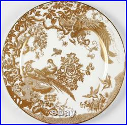Royal Crown Derby 22K GOLD AVES Bone China Charger Service Plate A1235