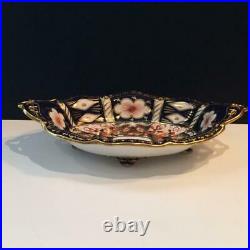 Royal Crown Derby 2451 Imari Oval Compote Ch5439