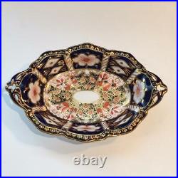 Royal Crown Derby 2451 Imari Oval Compote Ch5439