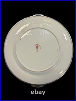 Royal Crown Derby 2451 Imari Sterling Silver Biscuit Serving Basket Tray