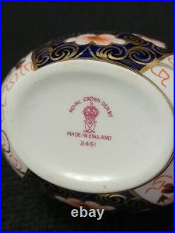 Royal Crown Derby 2451 Traditional Imari Creamer. Excellent