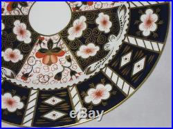 Royal Crown Derby 2451 Traditional Imari pattern 5 x Dinner plates 10.5ins