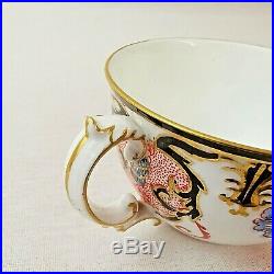 Royal Crown Derby 3401 Imari Tea Cup & Saucer Antique 19th Century Rare