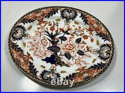 Royal Crown Derby 383 Kings Pattern English Antique 1893 13 Oval Platter