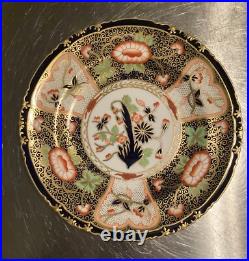 Royal Crown Derby #4591 GADROONED CABINET PLATES 8 1/2 Matching Set -6 c. 1895 Royal Crown Derby #4591 GADROONED CABINET PLATES 8 1/2 Matching Set -6 c. 1895