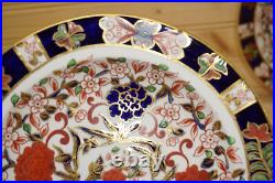 Royal Crown Derby 495 (2) Soup Bowls, 8 1/4 1878-1890 (B51)