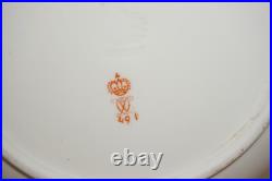 Royal Crown Derby 495 (2) Soup Bowls, 8 1/4 1878-1890 (B51)