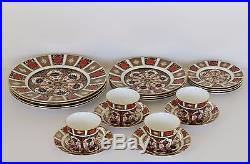 Royal Crown Derby 5 PIECE PLACE SETTING / SERVICE FOR 4 20 Pieces Old Imari