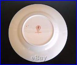 Royal Crown Derby 5 Piece Setting QUAIL #A1316 Dinner Salad Butter Cup Saucer